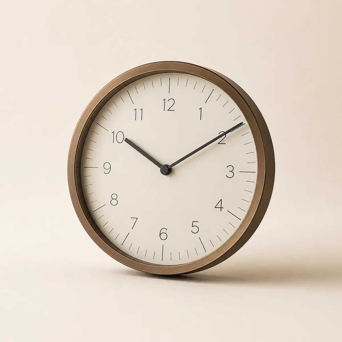 Horloge murale silencieuse
