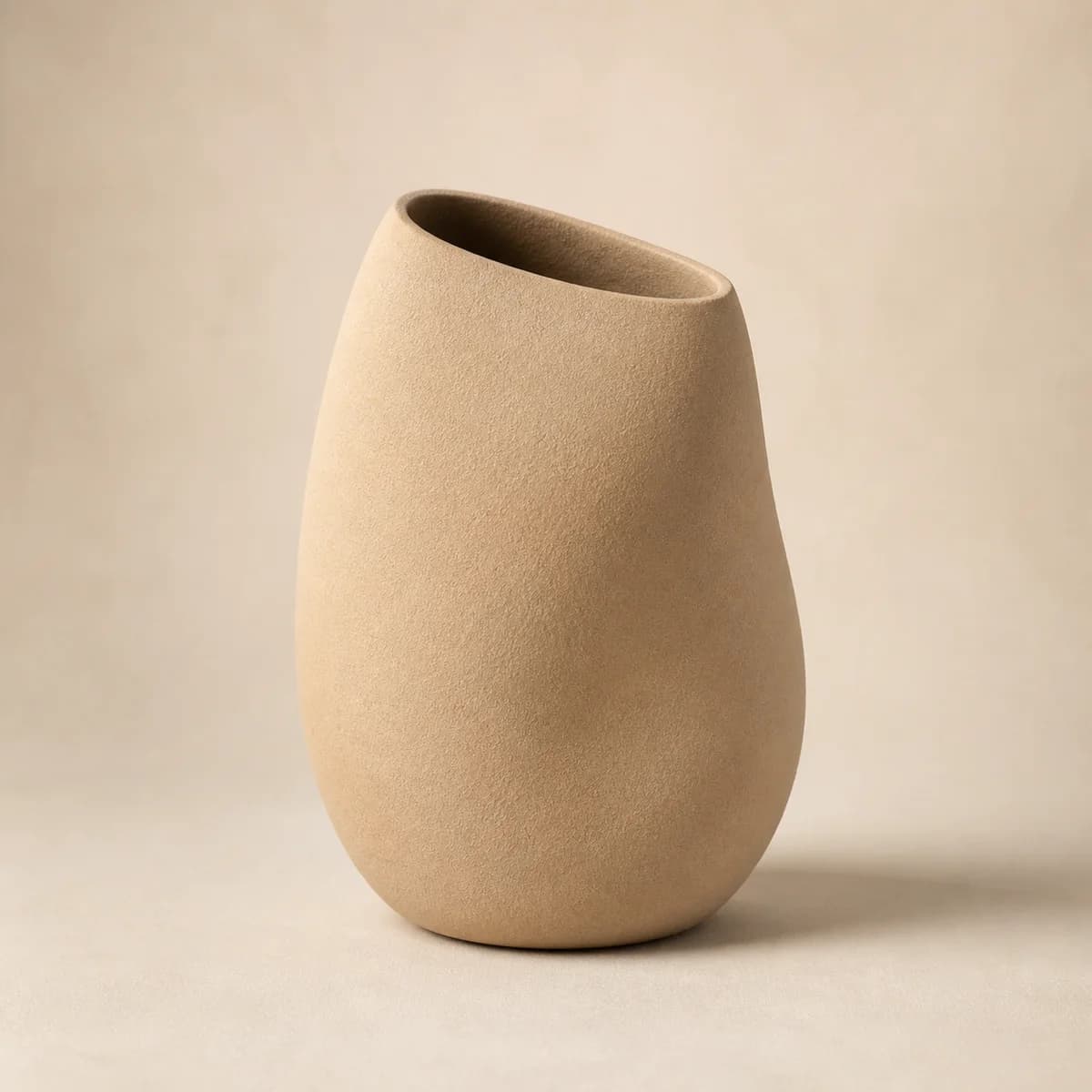 Vase en céramique Sable